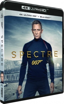 007 Spectre (2015) de Sam Mendes – Packshot Blu-ray 4K Ultra HD