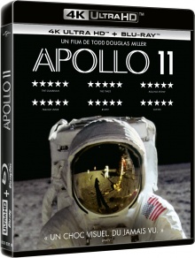 Apollo 11 (2019) de Todd Douglas Miller - Packshot Blu-ray 4K Ultra HD