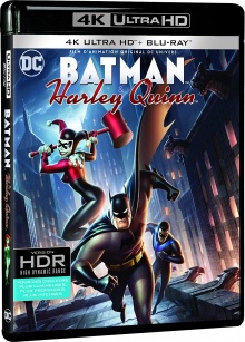 Batman et Harley Quinn (2017) de Sam Liu - Packshot Blu-ray 4K Ultra HD