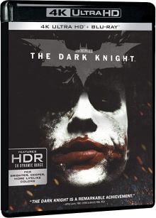 Batman - The Dark Knight, le Chevalier Noir (2008) de Christopher Nolan - Packshot Blu-ray 4K Ultra HD