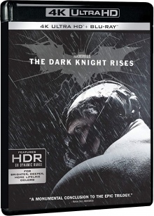 Batman - The Dark Knight Rises (2012) de Christopher Nolan - Packshot Blu-ray 4K Ultra HD