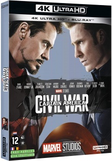 Captain America : Civil War (2016) de Anthony Russo & Joe Russo - Packshot Blu-ray 4K Ultra HD
