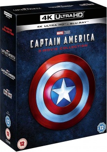 Captain America : La Trilogie - Packshot Blu-ray 4K Ultra HD