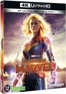 Captain Marvel (2019) de Anna Boden & Ryan Fleck - Packshot Blu-ray 4K Ultra HD