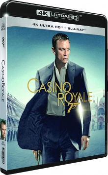 Casino Royale (2006) de Martin Campbell – Packshot Blu-ray 4K Ultra HD