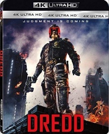 Dredd (2012) de Pete Travis - Packshot Blu-ray 4K Ultra HD