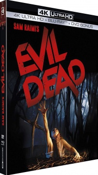 Evil Dead (1981) de Sam Raimi – Packshot Blu-ray 4K Ultra HD