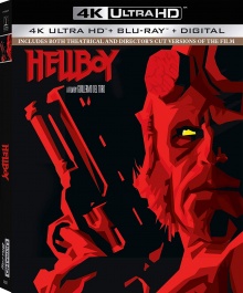 Hellboy (2004) de Guillermo del Toro - Packshot Blu-ray 4K Ultra HD