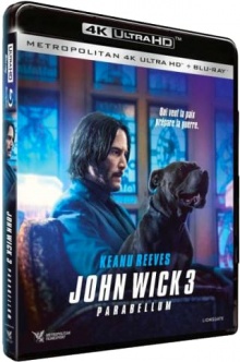 John Wick Parabellum (2019) de Chad Stahelski - Packshot Blu-ray 4K Ultra HD