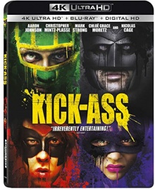 Kick-Ass (2010) de Matthew Vaughn - Packshot Blu-ray 4K Ultra HD