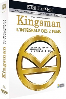 Kingsman : Coffret 1 & 2 - Packshot Blu-ray 4K Ultra HD
