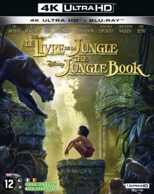 Le Livre de la jungle (2016) de Jon Favreau - Packshot Blu-ray 4K Ultra HD