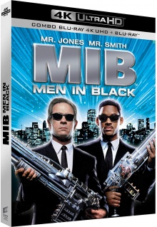 Men in Black (1997) de Barry Sonnenfeld - Packshot Blu-ray 4K Ultra HD