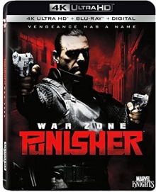 Punisher : Zone de guerre (2008) de Lexi Alexander - Packshot Blu-ray 4K Ultra HD