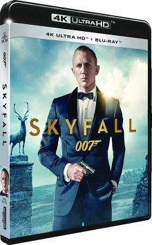 Skyfall (2012) de Sam Mendes – Packshot Blu-ray 4K Ultra HD
