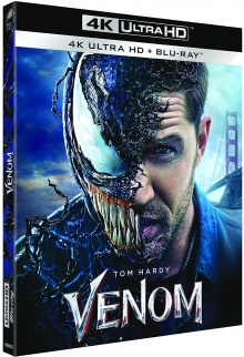 Venom (2018) de Ruben Fleischer - Packshot Blu-ray 4K Ultra HD