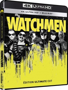 Watchmen : Les gardiens (2009) de Zack Snyder - Packshot Blu-ray 4K Ultra HD