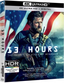 13 Hours (2016) de Michael Bay – Packshot Blu-ray 4K Ultra HD