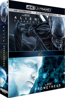 Alien: Covenant + Prometheus – Packshot Blu-ray 4K Ultra HD