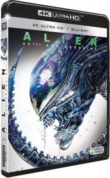 Alien (1979) de Ridley Scott – Packshot Blu-ray 4K Ultra HD