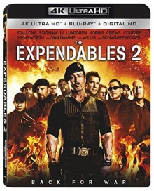 Expendables 2 : Unité spéciale (2012) de Simon West – Packshot Blu-ray 4K Ultra HD