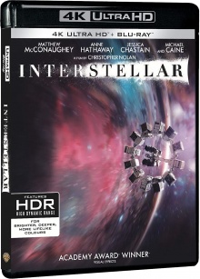 Interstellar (2014) de Christopher Nolan - Packshot Blu-ray 4K Ultra HD