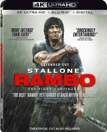 John Rambo (2008) de Sylvester Stallone – Packshot Blu-ray 4K Ultra HD