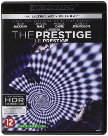 Le Prestige (2006) de Christopher Nolan - Packshot Blu-ray 4K Ultra HD