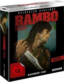 Rambo : La Trilogie – Packshot Blu-ray 4K Ultra HD