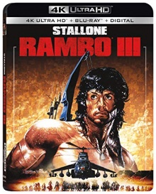 Rambo III (1988) de Peter MacDonald – Packshot Blu-ray 4K Ultra HD