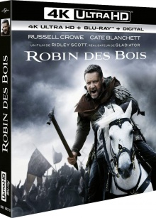 Robin des Bois (2010) de Ridley Scott – Packshot Blu-ray 4K Ultra HD