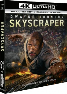 Skyscraper (2018) de Rawson Marshall Thurber – Packshot Blu-ray 4K Ultra HD
