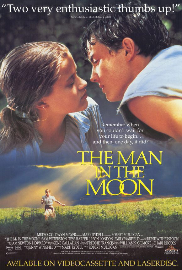The Man in the Moon (Un été en Louisiane) - Affiche vidéo vintage