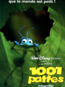 1001 pattes (1998) de John Lasseter, Andrew Stanton - Affiche
