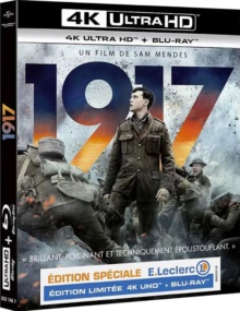 1917 (2019) de Sam Mendes – Édition Spéciale E. Leclerc – Packshot Blu-ray 4K Ultra HD