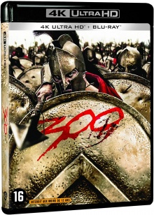 300 (2006) de Zack Snyder - Packshot Blu-ray 4K Ultra HD