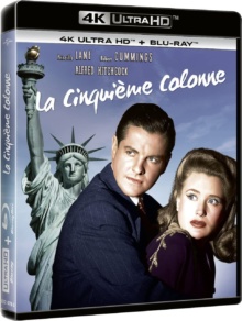 5e colonne (1942) de Alfred Hitchcock - Packshot Blu-ray 4K Ultra HD