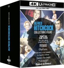 Alfred Hitchcock - Collection 9 films - Packshot Blu-ray 4K Ultra HD