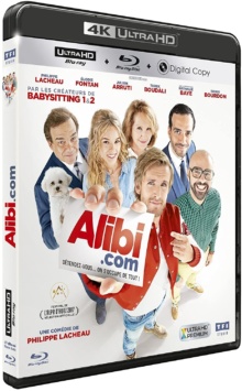 Alibi.com (2017) de Philippe Lacheau – Packshot Blu-ray 4K Ultra HD