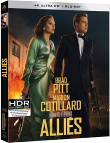 Alliés (2016) de Robert Zemeckis – Packshot Blu-ray 4K Ultra HD