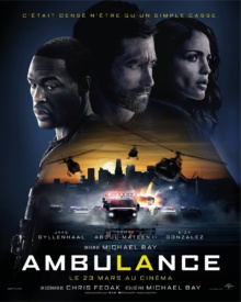 Ambulance (2022) de Michael Bay - Affiche