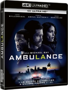Ambulance (2022) de Michael Bay - Packshot Blu-ray 4K Ultra HD