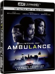 Ambulance (2022) de Michael Bay - Packshot Blu-ray 4K Ultra HD