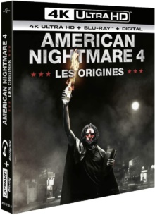 American Nightmare 4 : Les origines (2018) de Gerard McMurray – Packshot Blu-ray 4K Ultra HD