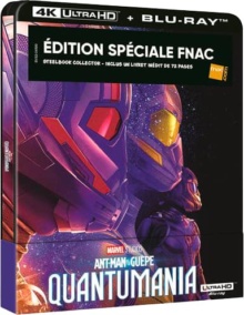 Ant-Man et la Guêpe : Quantumania (2023) de Peyton Reed - Édition Spéciale Fnac Steelbook Collector - Packshot Blu-ray 4K Ultra HD