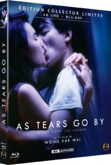 As Tears Go By (1988) de Wong Kar-wai - Édition Digipack Collector Limitée - Packshot Blu-ray 4K Ultra HD