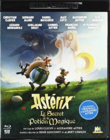 Astérix - Le Secret de la Potion Magique (2018) de Alexandre Astier, Louis Clichy – Packshot Blu-ray 4K Ultra HD