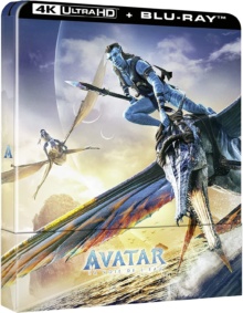 Avatar : La Voie de l'eau (2022) de James Cameron - Édition boîtier SteelBook - Packshot Blu-ray 4K Ultra HD