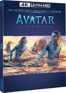 Avatar : La Voie de l'eau (2022) de James Cameron - Packshot Blu-ray 4K Ultra HD