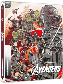 Avengers : L’ère d’Ultron (2015) de Joss Whedon – Édition Steelbook Mondo – Packshot Blu-ray 4K Ultra HD